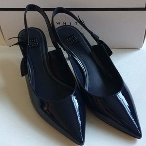 Black House White Market Blue heels